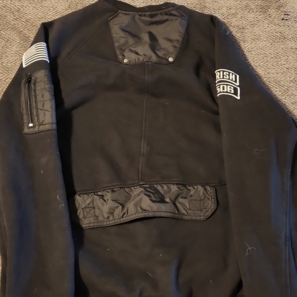 Parish nation black sweat shirt xl